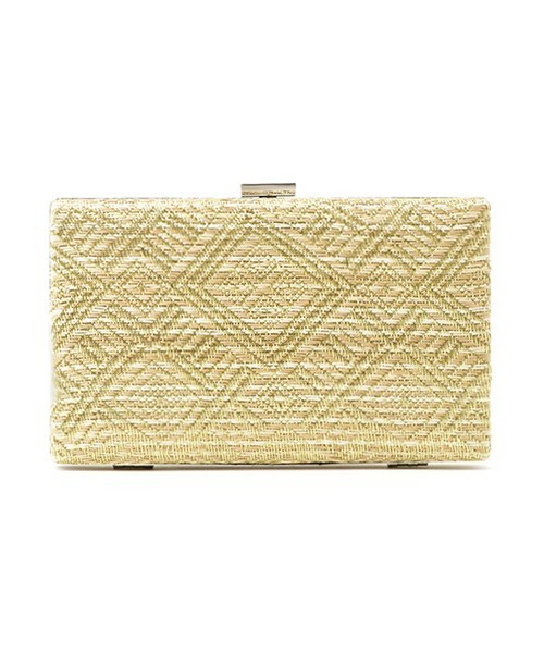 merlot plus（メルロープリュス）の「スクエアクラッチバッグ2076-S2017（クラッチバッグ・レディース・シルバー/ブラック/ゴールド・FREE）」の3枚目の写真