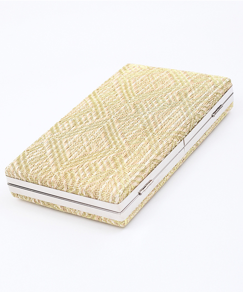 merlot plus（メルロープリュス）の「スクエアクラッチバッグ2076-S2017（クラッチバッグ・レディース・シルバー/ブラック/ゴールド・FREE）」の7枚目の写真