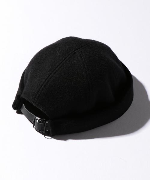 MONKEY TIME（モンキータイム）の「＜BASE MFG＞ WOOL ROLL CAP/キャップ◆（キャップ・メンズ・ブラック・FREE）」の2枚目の写真