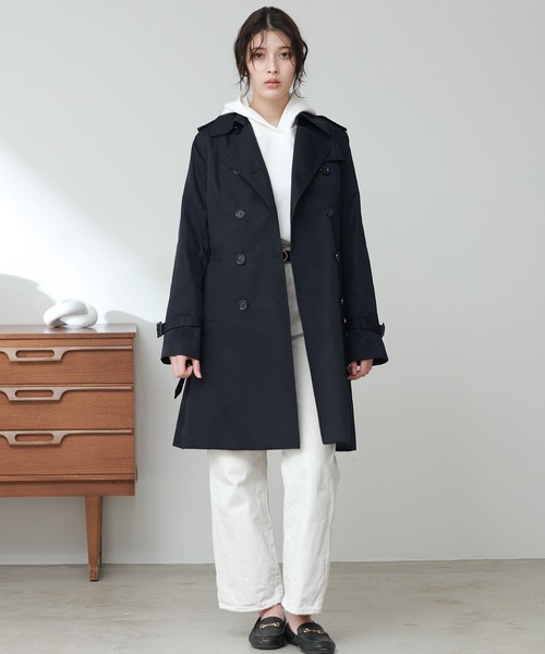 Filomo(フィローモ)の「トレンチコート(トレンチコート・レディース・ベージュ/ブラック/カーキ・11号/15号/9号/7号/13号)」の11枚目の写真