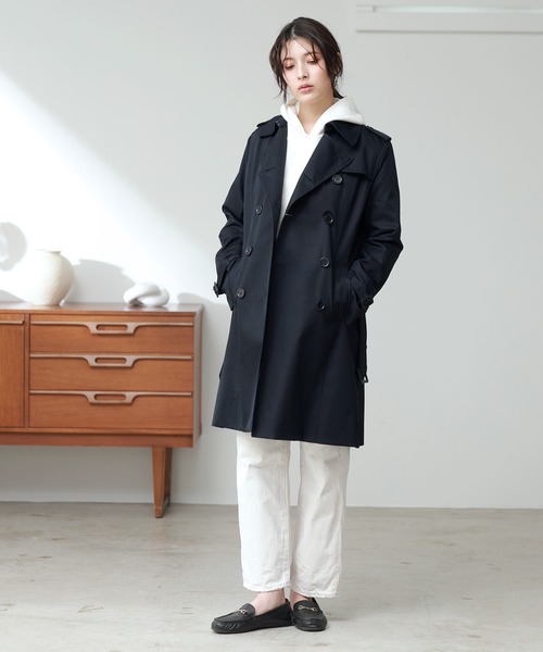 Filomo(フィローモ)の「トレンチコート(トレンチコート・レディース・ベージュ/ブラック/カーキ・11号/15号/9号/7号/13号)」の12枚目の写真