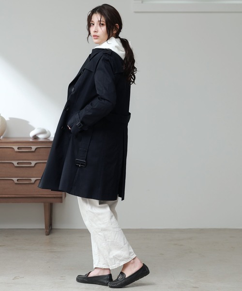 Filomo(フィローモ)の「トレンチコート(トレンチコート・レディース・ベージュ/ブラック/カーキ・11号/15号/9号/7号/13号)」の14枚目の写真