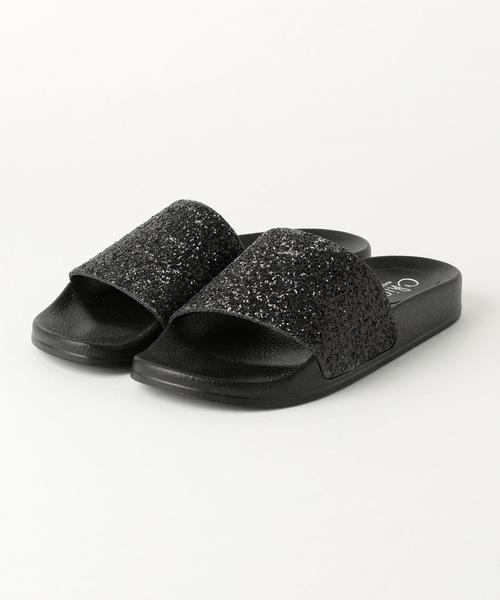 BEAUTY&YOUTH UNITED ARROWS(ビューティーアンドユースユナイテッドアローズ)の「<CHIARA>∴グリッターサンダル ◆(サンダル・レディース・ゴールド/シルバー/ブラック・35/38/36/37/39)」の2枚目の写真