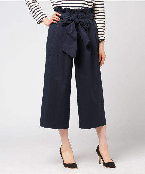 un dix cors（アンディコール）の「ペーパーバッグパンツ（その他パンツ・レディース・カーキ/キャメル/ネイビー・38/36）」の3枚目の写真