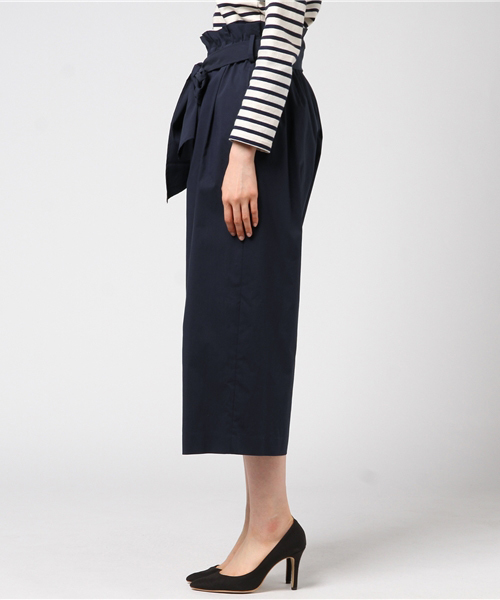 un dix cors（アンディコール）の「ペーパーバッグパンツ（その他パンツ・レディース・カーキ/キャメル/ネイビー・38/36）」の5枚目の写真