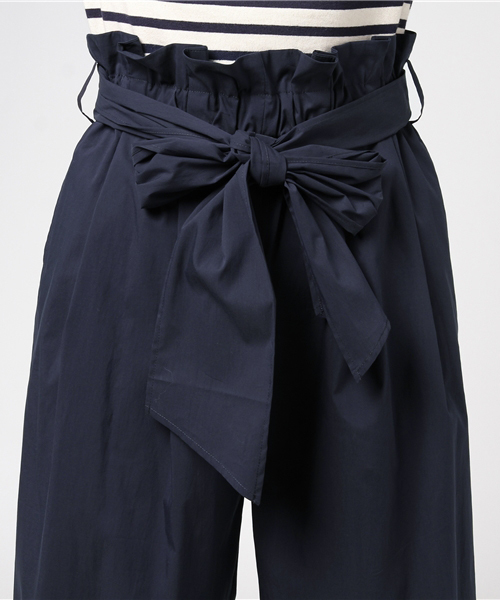 un dix cors（アンディコール）の「ペーパーバッグパンツ（その他パンツ・レディース・カーキ/キャメル/ネイビー・38/36）」の7枚目の写真