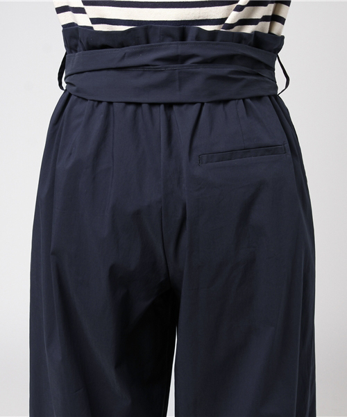 un dix cors（アンディコール）の「ペーパーバッグパンツ（その他パンツ・レディース・カーキ/キャメル/ネイビー・38/36）」の8枚目の写真