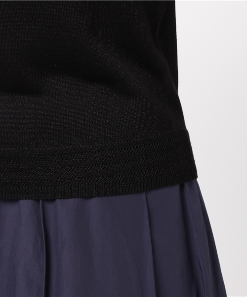 bulle de savon(ビュルデサボン)の「LEVITA クルーP.O(ニット/セーター・レディース・サックスブルー/ブラック/ピンク・FREE)」の8枚目の写真