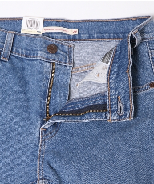 Levi's(リーバイス)の「721 アジアンスキニーフィット ブルー WATERMARK(デニムパンツ・レディース・ブルー・23inch/24inch/25inch/26inch/27inch/28inch)」の13枚目の写真