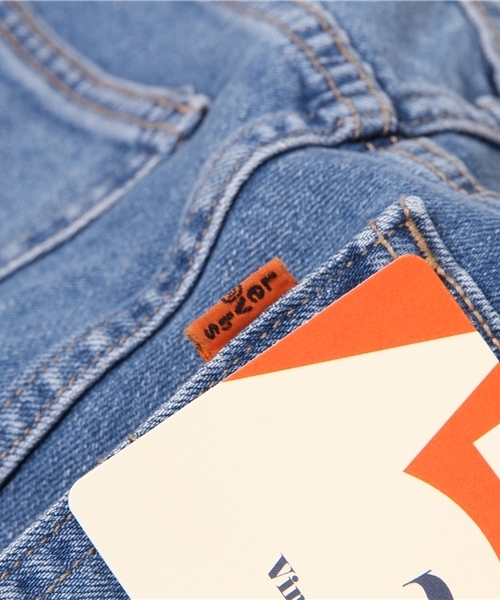 Levi's(リーバイス)の「721 アジアンスキニーフィット ブルー WATERMARK(デニムパンツ・レディース・ブルー・23inch/24inch/25inch/26inch/27inch/28inch)」の7枚目の写真