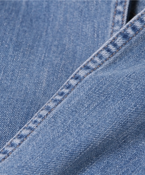 Levi's(リーバイス)の「721 アジアンスキニーフィット ブルー WATERMARK(デニムパンツ・レディース・ブルー・23inch/24inch/25inch/26inch/27inch/28inch)」の9枚目の写真
