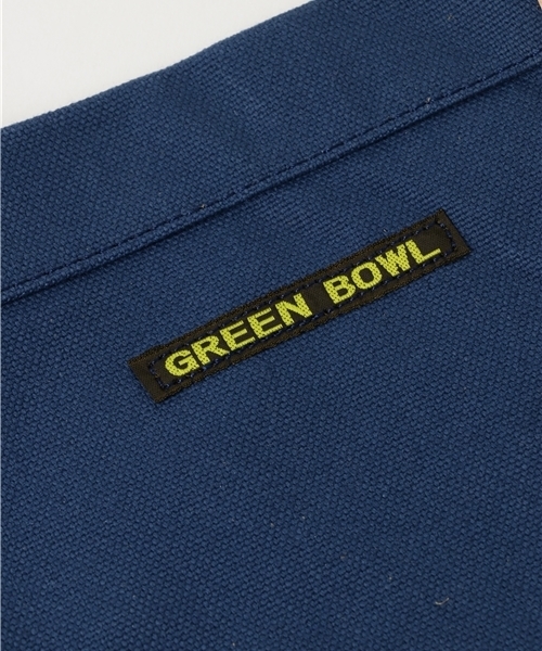 GREEN BOWL（グリーンボウル）の「GREEN BOWL Canvas Logo Tote Bag/グリーンボウルキャンバスロゴトートバッグ（トートバッグ・メンズ・キナリ/ネイビー・FREE）」の7枚目の写真