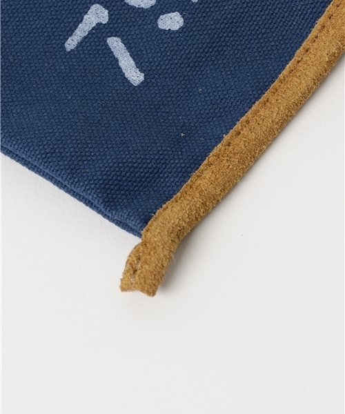 GREEN BOWL（グリーンボウル）の「GREEN BOWL Canvas Logo Tote Bag/グリーンボウルキャンバスロゴトートバッグ（トートバッグ・メンズ・キナリ/ネイビー・FREE）」の6枚目の写真