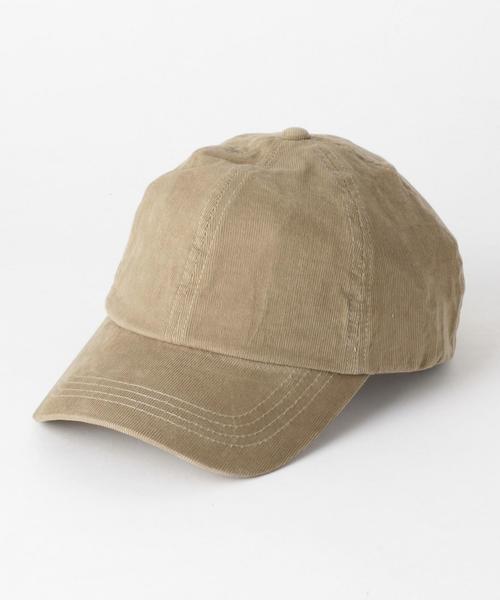 BEAUTY&YOUTH UNITED ARROWS（ビューティーアンドユースユナイテッドアローズ）の「BY コーデュロイ キャップ ◆（キャップ・メンズ・ブラック/オリーブ/ナチュラル/イエロー・FREE）」の3枚目の写真