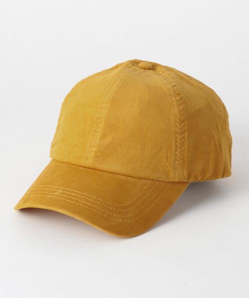 BEAUTY&YOUTH UNITED ARROWS（ビューティーアンドユースユナイテッドアローズ）の「BY コーデュロイ キャップ ◆（キャップ・メンズ・ブラック/オリーブ/ナチュラル/イエロー・FREE）」の4枚目の写真