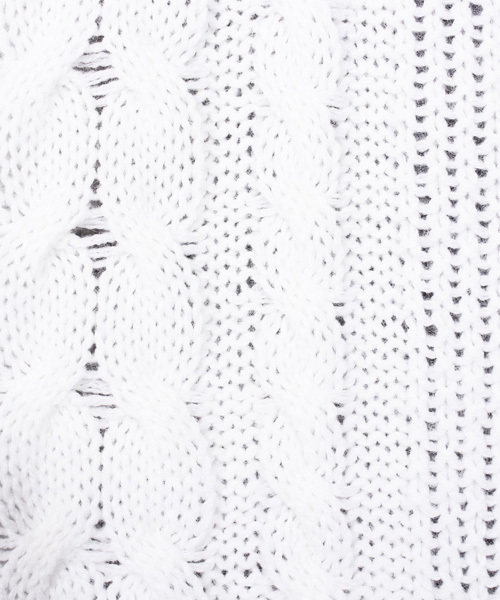 ８(eight)（エイト）の「ロング丈 ニット セーター クルーネック ケーブルニット（ニット/セーター・メンズ・ブラック/ワイン/キナリ/グレー・MEDIUM/LARGE/X-LARGE）」の12枚目の写真