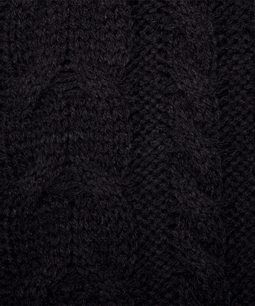 ８(eight)（エイト）の「ロング丈 ニット セーター クルーネック ケーブルニット（ニット/セーター・メンズ・ブラック/ワイン/キナリ/グレー・MEDIUM/LARGE/X-LARGE）」の18枚目の写真