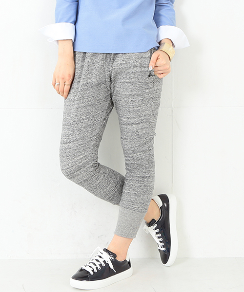 Ray BEAMS（レイビームス）の「Ray BEAMS / スウェット サルエルパンツ（その他パンツ・レディース・ブラック系その他/インディゴブルー/グレー・0/1）」の2枚目の写真