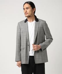 HYSTERIC GLAMOUR | 1ツ釦ピークドラペルジャケット(テーラードジャケット)