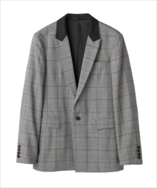 HYSTERIC GLAMOUR（ヒステリックグラマー）の「1ツ釦ピークドラペルジャケット（テーラードジャケット・メンズ・グレー系その他/ブラック系その他・LARGE/MEDIUM/SMALL）」の8枚目の写真