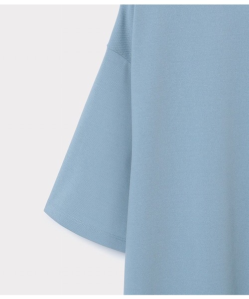 ADAM ET ROPE'（アダムエロペ）の「PEカノコ半袖ポケットTシャツ（Tシャツ/カットソー・メンズ・ブラック/カーキ/サックスブルー・L/M）」の5枚目の写真