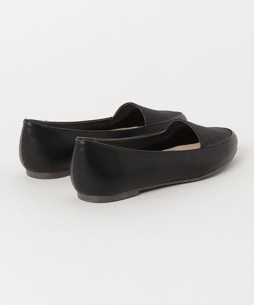 MARLENE JOBERT（マルレーヌ　ジョベル）の「ラメローファー（ローファー・レディース・ブラック/ベージュ/アイボリー・L/LL/M/S）」の4枚目の写真