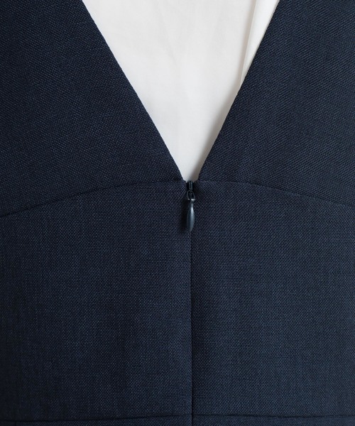 RIVE DROITE（リヴドロワ）の「【洗える】リネンライクサロペット（サロペット/オーバーオール・レディース・ライトベージュ/ネイビー・FREE）」の19枚目の写真