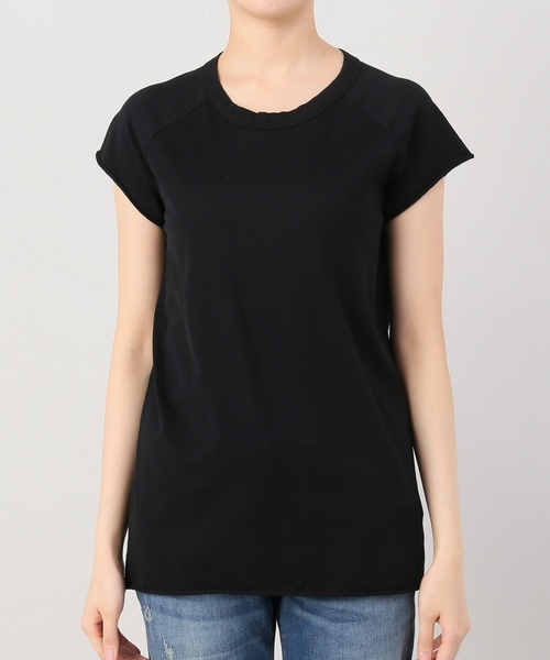 Deuxieme Classe DARJEELING Tシャツ　ブラック DARJEELING Tシャツ（Tシャツ／カットソー）｜Deuxieme Classe