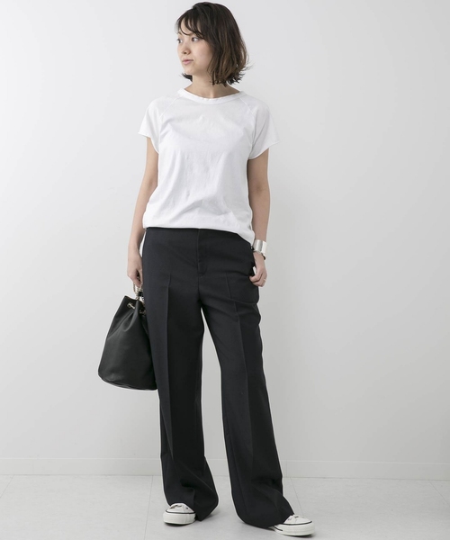 DEUXIEME CLASSE - 【未使用品‼︎❤︎】ドゥーズィエムクラス　大人気　ラグランTシャツ　黒 Deuxieme Classe（ドゥーズィエムクラス）の「ラグランTシャツ