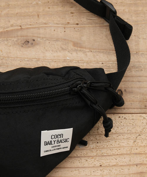 coen(コーエン)の「【新色登場】ワッシャー ウエストポーチ(ボディバッグ/ウエストポーチ・レディース・ベージュ/オレンジ/ブラック/ライラック/ホワイト・FREE)」の19枚目の写真