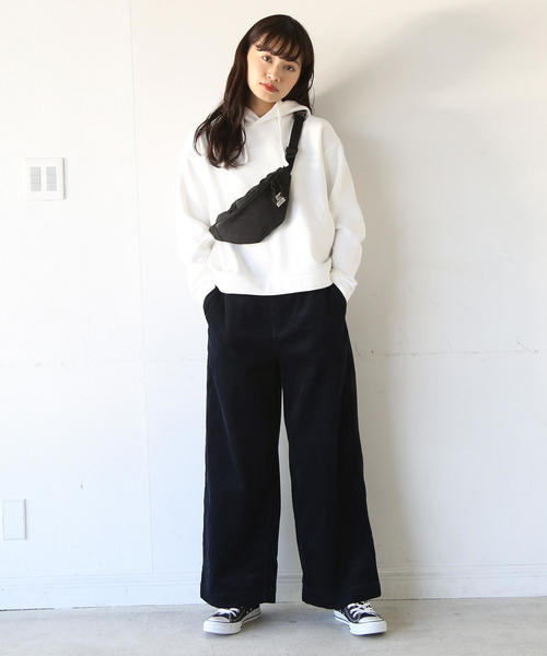 coen(コーエン)の「【新色登場】ワッシャー ウエストポーチ(ボディバッグ/ウエストポーチ・レディース・ベージュ/オレンジ/ブラック/ライラック/ホワイト・FREE)」の21枚目の写真