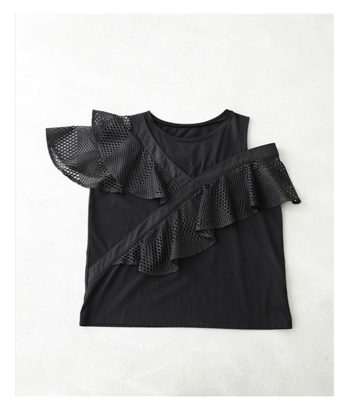 cawaii（カワイイ）の「この夏外せない。絶対的人気のアシンメトリーカットソートップス（Tシャツ/カットソー・レディース・ブラック/ホワイト・M/XL）」の22枚目の写真