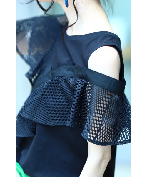 cawaii（カワイイ）の「この夏外せない。絶対的人気のアシンメトリーカットソートップス（Tシャツ/カットソー・レディース・ブラック/ホワイト・M/XL）」の20枚目の写真