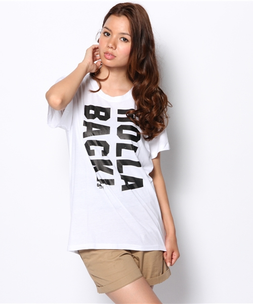 DANCE LB-03（ダンス エルビー・ゼロスリー）の「NEW ロゴ BOYS Tシャツ（Tシャツ/カットソー・レディース・ブラック系/ホワイト系/グリーン系1/グリーン系3・FREE）」の2枚目の写真