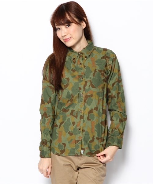 BEAMS BOY(ビームスボーイ)の「orslow / CAMOUFLAGE B.D.(シャツ/ブラウス・レディース・その他1・ONE SIZE)」の11枚目の写真