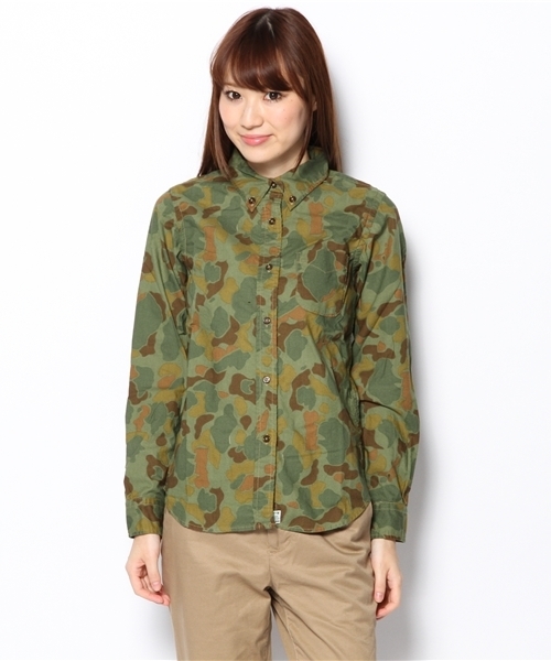BEAMS BOY(ビームスボーイ)の「orslow / CAMOUFLAGE B.D.(シャツ/ブラウス・レディース・その他1・ONE SIZE)」の2枚目の写真
