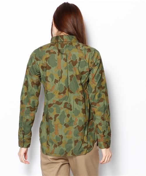 BEAMS BOY(ビームスボーイ)の「orslow / CAMOUFLAGE B.D.(シャツ/ブラウス・レディース・その他1・ONE SIZE)」の4枚目の写真