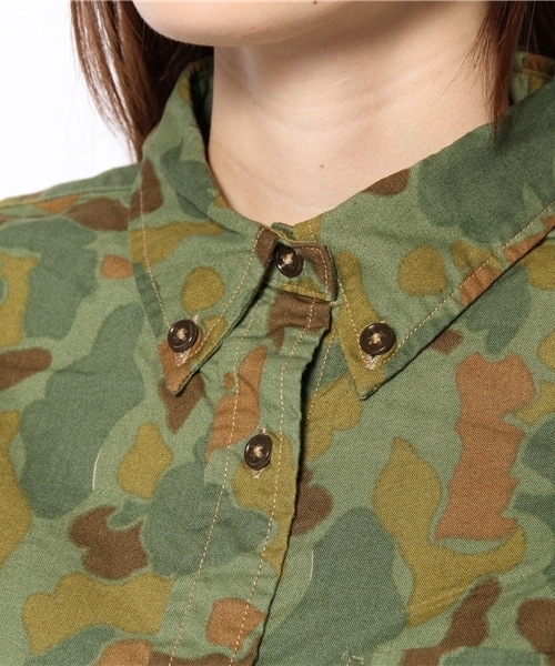 BEAMS BOY(ビームスボーイ)の「orslow / CAMOUFLAGE B.D.(シャツ/ブラウス・レディース・その他1・ONE SIZE)」の5枚目の写真