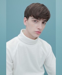 EMMA CLOTHES | ハイネックショートモヘア ラグランスリーブニットソー(ニット/セーター)