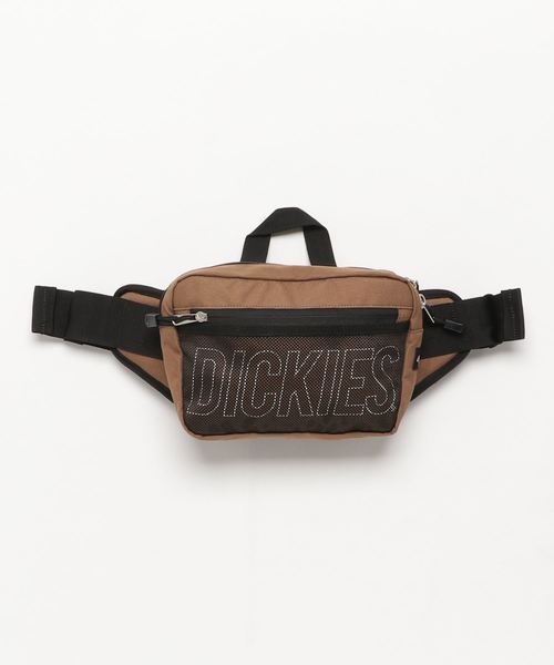 Dickies(ディッキーズ)の「【63】【Dickies】OUTLINE LOGO WAISTBAG(ボディバッグ/ウエストポーチ・レディース・ベージュ/ネイビー/グリーン/ブラック・FREE)」の2枚目の写真