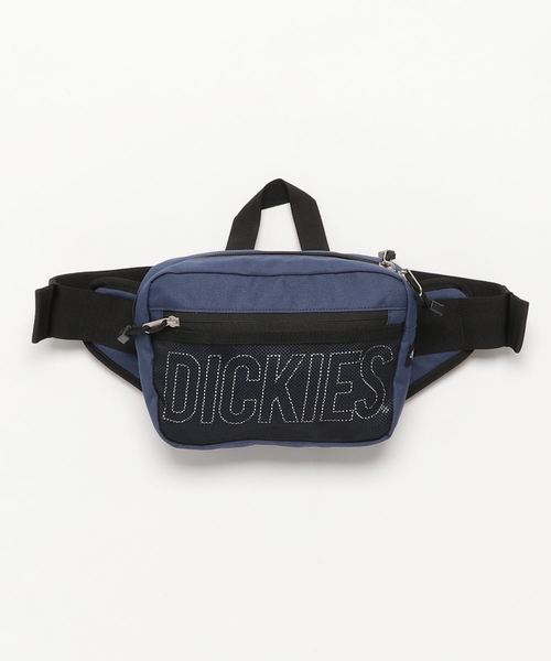 Dickies(ディッキーズ)の「【63】【Dickies】OUTLINE LOGO WAISTBAG(ボディバッグ/ウエストポーチ・レディース・ベージュ/ネイビー/グリーン/ブラック・FREE)」の4枚目の写真