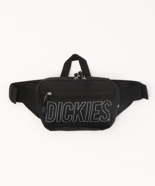 Dickies(ディッキーズ)の「【63】【Dickies】OUTLINE LOGO WAISTBAG(ボディバッグ/ウエストポーチ・レディース・ベージュ/ネイビー/グリーン/ブラック・FREE)」の1枚目の写真