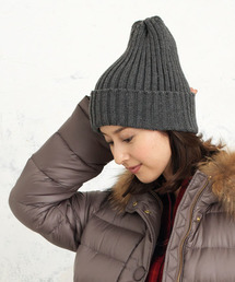 NANO universe | FF/カラーリブニット帽(ニットキャップ/ビーニー)