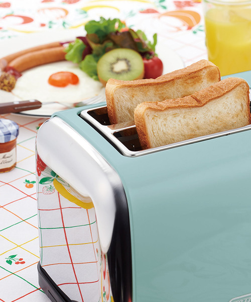 Toffy（トフィー）の「【Toffy/トフィー】 ポップアップトースター（キッチン家電・レディース・ホワイト/ピンク/アクア・FREE）」の3枚目の写真