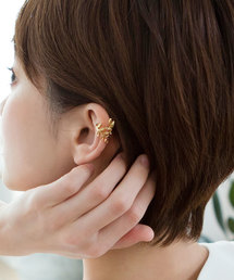 リーフイヤーカフ