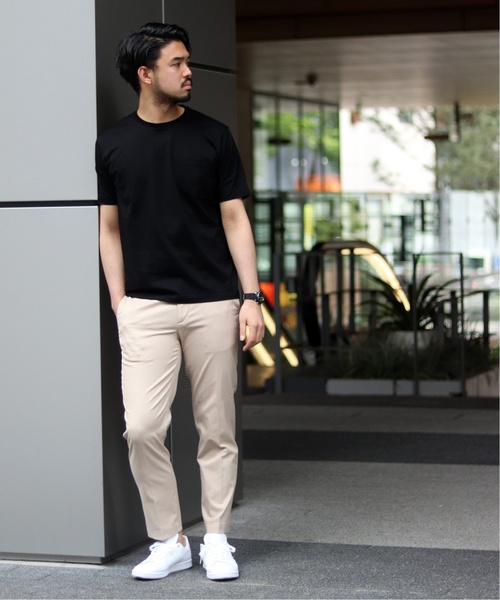 EDIFICE（エディフィス）の「シルケットテンジク クルーネック ポケット Tシャツ（Tシャツ/カットソー・メンズ・ホワイト/ブルー系その他/ブラウン系その他/ブラック・MEDIUM/LARGE/SMALL/X-LARGE）」の6枚目の写真