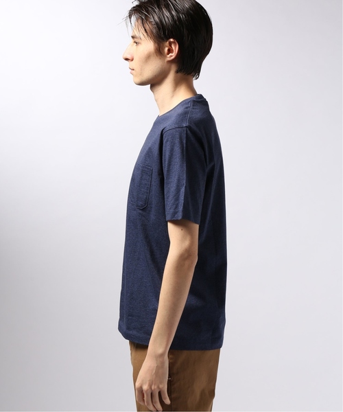 EDIFICE（エディフィス）の「シルケットテンジク クルーネック ポケット Tシャツ（Tシャツ/カットソー・メンズ・ホワイト/ブルー系その他/ブラウン系その他/ブラック・MEDIUM/LARGE/SMALL/X-LARGE）」の16枚目の写真