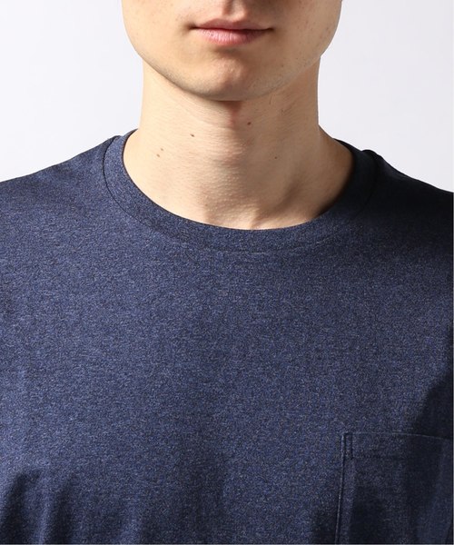EDIFICE（エディフィス）の「シルケットテンジク クルーネック ポケット Tシャツ（Tシャツ/カットソー・メンズ・ホワイト/ブルー系その他/ブラウン系その他/ブラック・MEDIUM/LARGE/SMALL/X-LARGE）」の18枚目の写真