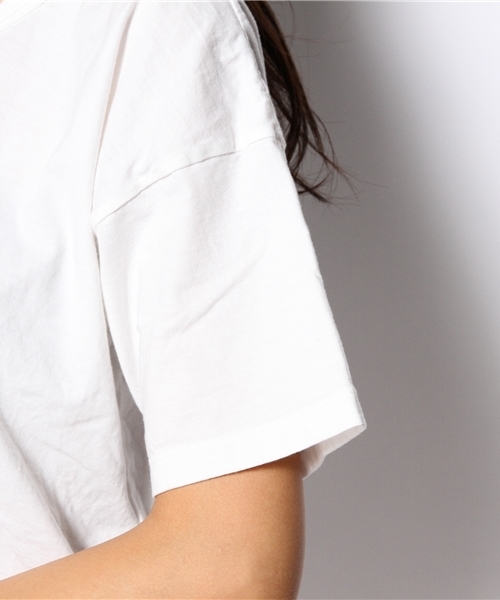 goa（ゴア）の「ナンバリングTシャツ（Tシャツ/カットソー・レディース・アイボリー/グレー・FREE）」の4枚目の写真