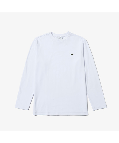 LACOSTE(ラコステ)の「鹿の子地ロングスリーブTシャツ(Tシャツ/カットソー・メンズ・ホワイト/ブラック/ネイビー・2/4/3/5)」の9枚目の写真
